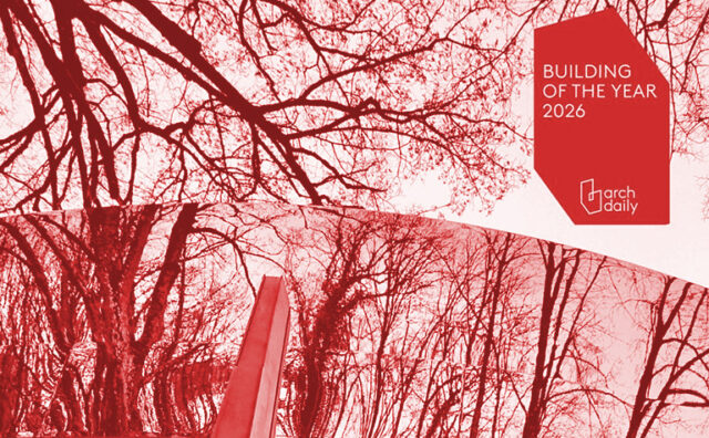 La passerelle des Arts est en lice pour les Arch Daily 2026 Building of the Year Awards catégorie Public Landscape Architecture 1 copie RED